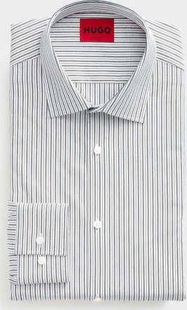 HUGO BOSS Mens Kenno striped shirt Slim fit