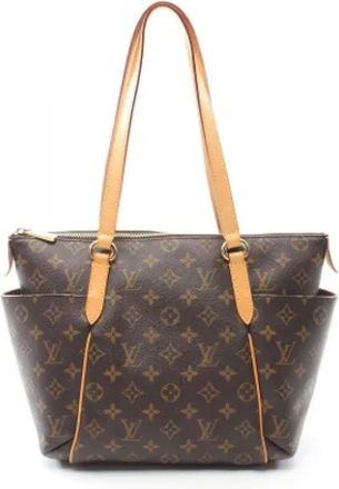 Louis Vuitton Pre-owned Tote Bags, female, Brown, Size: ONE SIZE Pre-owned Canvas louis-vuitton-bags
