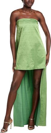 Rebecca Taylor Slub Sateen Dress