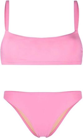 Lido Flamingo Roze High-Waisted Bikini - Dames - Bikinis - Roze - XS - Badmode