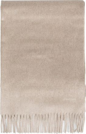 Max Mara Cashmere Logo Stole