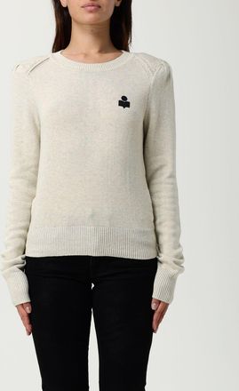 Isabel Marant Maglia a girocollo in cotone e lana con logo Isabel Marant Etoile