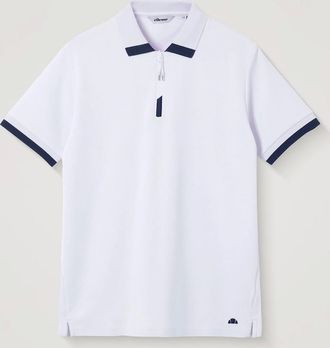 Ellesse Mens Kelvias Polo - White/Navy - White/Multi - Size: 42