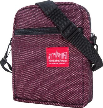 Manhattan Portage Midnight City Lights Crossbody Bag in Burgundy at Nordstrom, Size Small