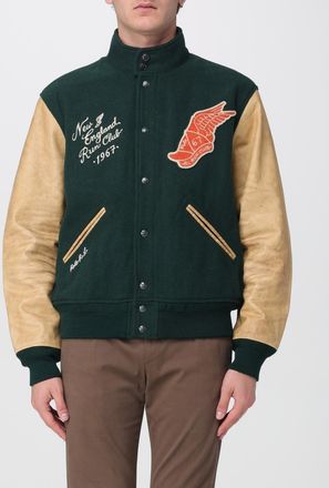 Polo Ralph Lauren Giacca varsity Polo Ralph Lauren in misto lana e pelle