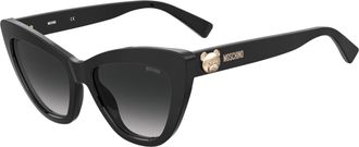Moschino Womens Sunglasses 54/17/140 mm acetate - Black - One Size