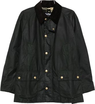 Barbour Ashby Wax Jacket - Heren - Zomerjassen - Groen - XL - Katoen - Jassen