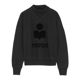 Isabel Marant Sweatshirts, female, Black, Size: 2XS Moby Sweatshirt