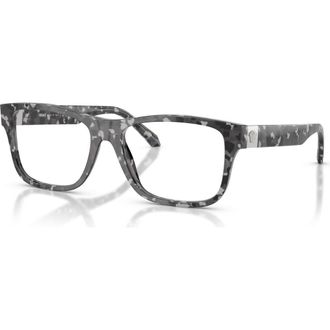 Versace 54mm Square optical glasses in Tortoise at Nordstrom