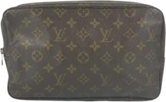 Louis Vuitton Pre-owned Canvas Clutch - unisex - Vintage Clutch - Bruin - ONE Size - Vintage