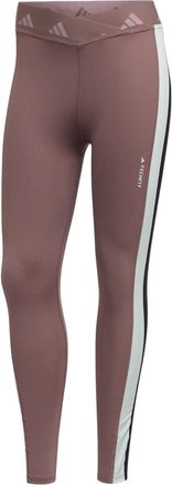 adidas (WMNS) adidas Hyperglam Training Techfit 7/8 Leggings Asia Sizing Purple White Black HZ6954
