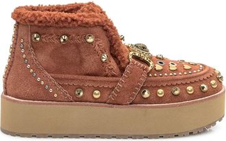 Kurt Geiger Platform Boot - Dames - Winterlaarzen - Bruin - 36 EU - Schoenen