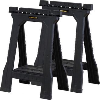 Stanley Caballetes Plegables Stanley Junior Gris Robustos 362 Kg