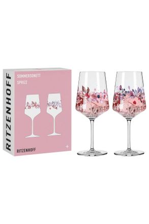 RITZENHOFF Sternschliff Rotweinglas Set, 500 Ml, 2 Stück, Mit Reliefstruktur - Made In Germany, Spülmaschinengeeignet