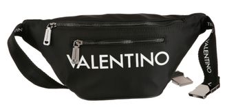 Valentino Handbags Bauchtasche VALENTINO BAGS, Damen, Gr. B/H/T: 28cm x 16cm x 2,5cm, schwarz, Polyester, Taschen Bauchtasche, Umh&auml;ngetasche Schultertasche