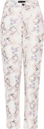 C.Ro Tapered Broeken - Dames - Broeken - Veelkleurig - 3XL - Leer - Broeken