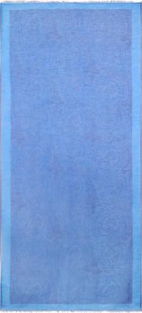 Etro Sciarpa con stampa paisley - Blu