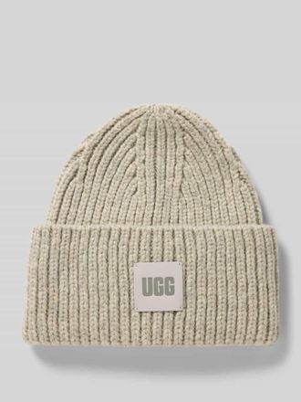 UGG Beanie mit Woll-Anteil in Hellgrau, Gr&ouml;&szlig;e 1