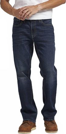 Silver Jeans Co Craig Bootcut Leg Jeans In Indigo