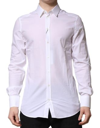 Dolce & Gabbana Cotton Dress Shirt - White