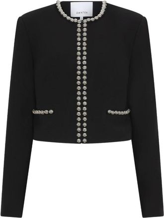 Dante6 Dames, Jassen, Zwart, Maat: M Leer