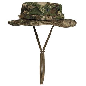 Chapeau De Soleil Mil-Tec Homme - Bord Rabaissable, Mentonnière - Pour Randonnée, Chasse, Voyage