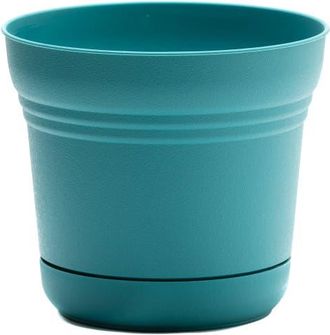 Bloem Saturn Round Planter 12Bermuda Teal,Durable Plastic, 3 Gallon in Blue at Nordstrom