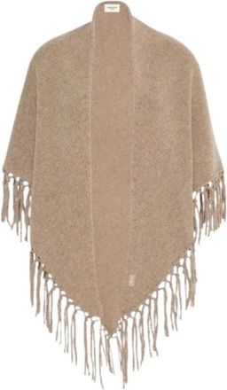 Max Mara Sciarpa Weekend - Dames - Wintersjaals - Beige - ONE Size - Wol - Accessoires