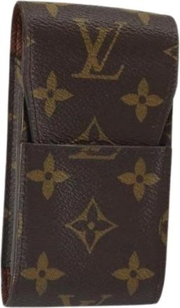Louis Vuitton Pre-owned Accessories, female, Brown, Size: ONE SIZE Pre-owned Canvas Home-Office