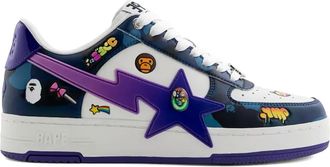 A Bathing Ape Sneakers Bape Sta con applicazione - Bianco