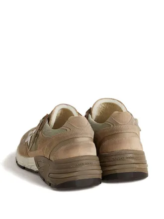 Golden Goose Running Dog Sneaker - Beige