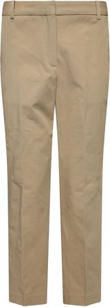 Lacoste Dames/Dames Katoenen Stretch Slim Chinos (Cr&egrave;me)