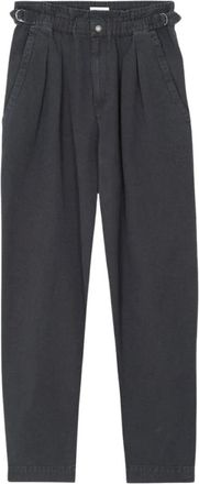 Isabel Marant Isabel Marant, Tapered Trousers, female, Black, Size: XS Nereane Pants