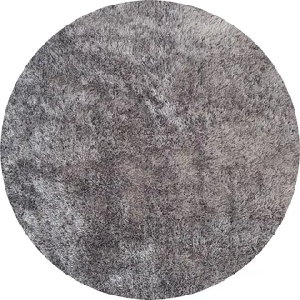 Dmora Tappeto Latipa, Altura Pelo 35 Mm 100% Poli&eacute;ster, Forma Rectangular, Apto Para Calefacci&oacute;n Por Suelo, 230x160 Cm Gris