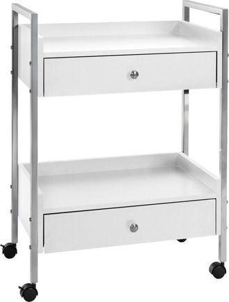 Clp Carro Para Equipamiento De Lujo Blanco