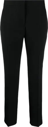Jil Sander Sleek Tailored Formal Trousers In Smooth Wool Fabric