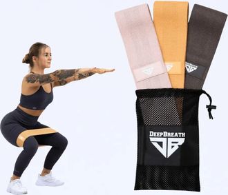 OEM Bandas De Resistencia Para Ejercicios De Fitness - Banda Para Cadera Color Caramelo Y Caf&eacute;