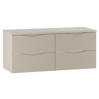 Petits Meubles Mueble bajo lavabo 120cm encimera paneles de melamina y mdf cachemira