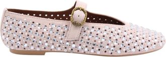 Kurt Geiger Amanda Ballerina - Dames - Ballerinas - Beige - 37 EU - Schoenen