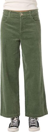 O'Neill Langford Wide Leg Corduroy Pants in Sea Spray at Nordstrom, Size 30