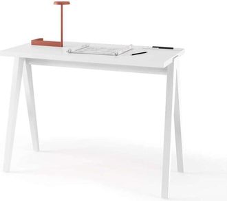 HERDASA Herdasa - Mesa Estudio Mod-629 Acabado Blanco, 47x 107 X 78 Cm (fondo X Ancho X Alto)