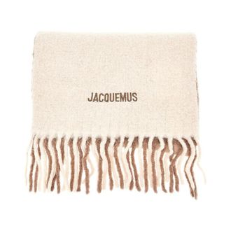 Jacquemus Moisson alpaca-blend scarf Woman One Size