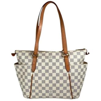 Louis Vuitton Pre-owned Bolso Tote Damier Azur - Pre-owned - Mujer - Beige - ONE SIZE