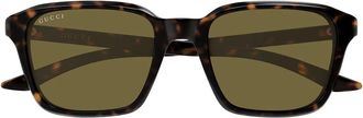 Gucci Sunglasses Gg2078 S 002 Brown/Brown Men