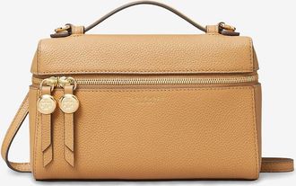 Tory Burch Handtasche aus genarbtem Leder Romy Slim Mini