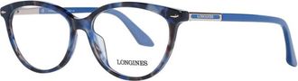 Longines Glasses, female, Blue, Size: ONE SIZE Blue Cat Eye Womens Optical Frames