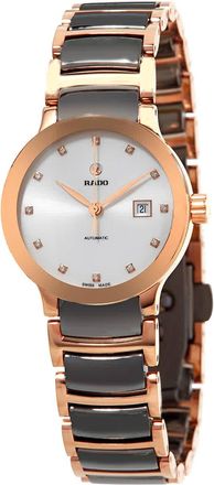 Rado Automatic Diamond Silver Dial Ladies Watch R30183762
