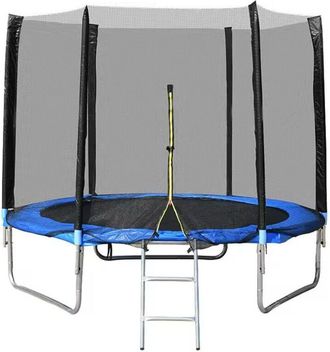 Gabrielle Red De Seguridad De Repuesto Para Trampol&iacute;n &Oslash; 183 Cm, Red De Repuesto Para Trampol&iacute;n De Jard&iacute;n Para 6 Varillas, Red Exterior, Pieza De Repuesto Resist