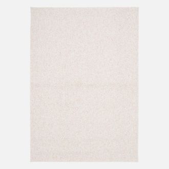 Sweeek Sweeek - Alfombra Interior Borreguito Crema Efecto Jaspeado, Walter, 230x160x1 Cm