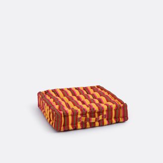 La Redoute Interieurs Vierkant vloerkussen voor buiten, polyester, 50x50 cm, VALERIA